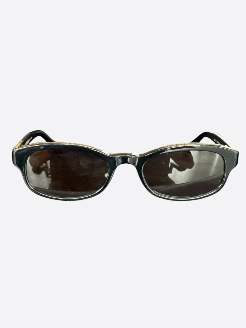 Chrome Hearts Black & Silver Lowrider Sunglasses